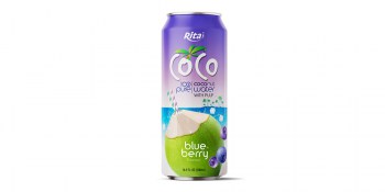 Coco Pulp 500ml can-Blueberry